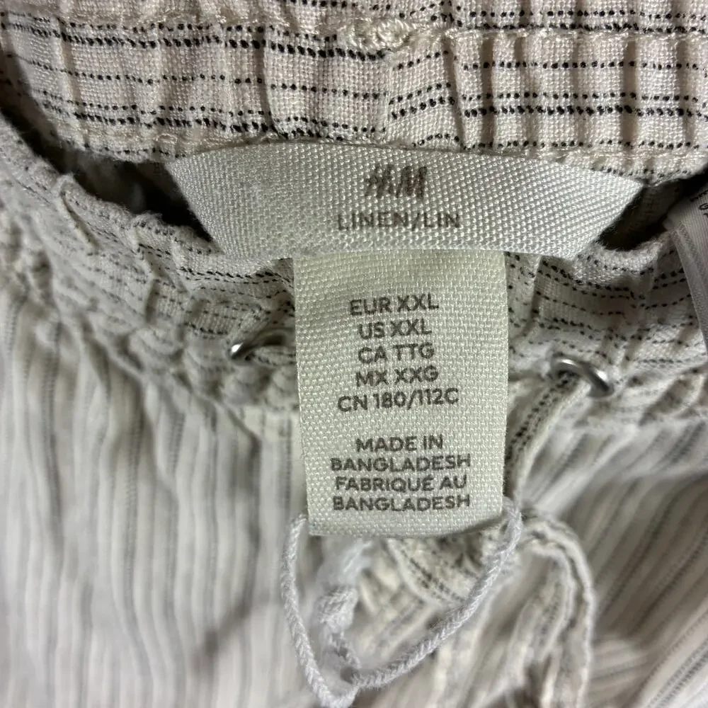 H&M women linen